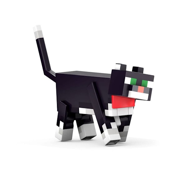Mattel Games Minecraft Diamond Level Action Tuxedo Cat 14 Cm Figur