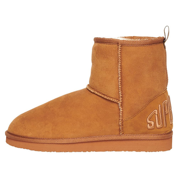 Superdry Suede Sherpa Ankle Skor För Snö Brun EU 40-41 Kvinna