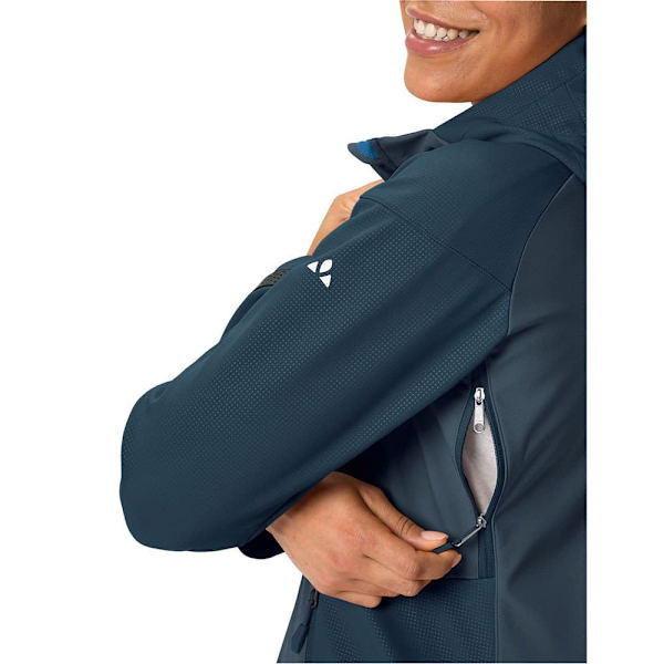 Vaude All Year Elope Softshelljacka Blå 40 Kvinna