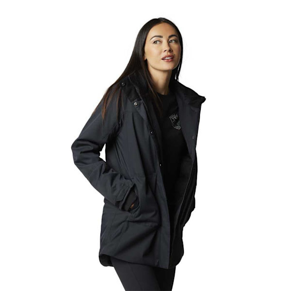 Fox Racing Lfs Polarizing Parka Svart XS Kvinna