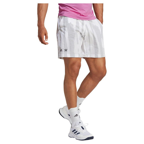 Adidas Shorts New York Graphic Hvid L Mand