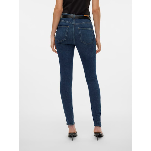 Vero Moda Sophia Skinny Ri390 Højtaljede Jeans Blå L / 30 Kvinde