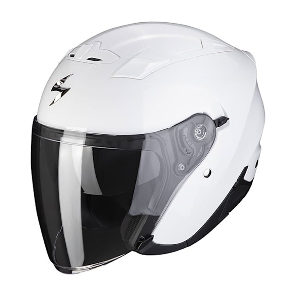 Scorpion Exo-230 Solid åben Hjelm Hvid 2XL