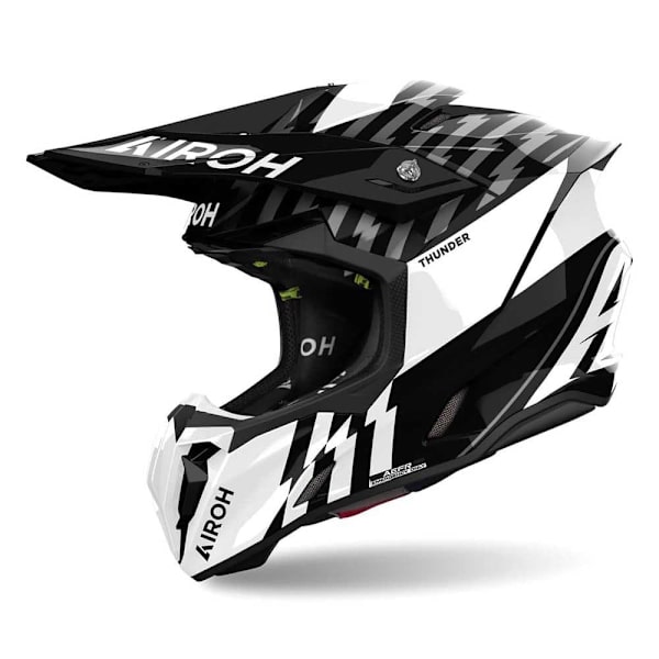 Airoh Motocross Hjelm Twist Iii Thunder Sort XS
