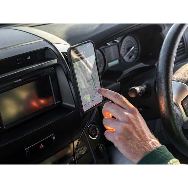 Quad Lock Biltelefonhållare Qlm-vnt Silver