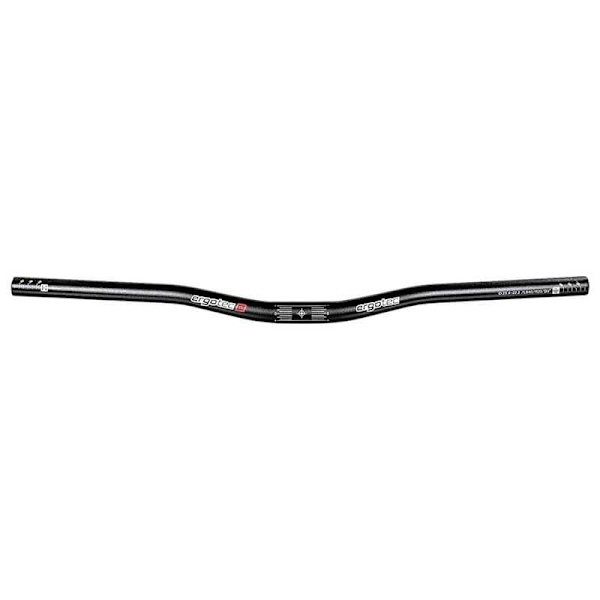 Ergotec Handtag Low Riser Silver 25.4 mm / 640 mm
