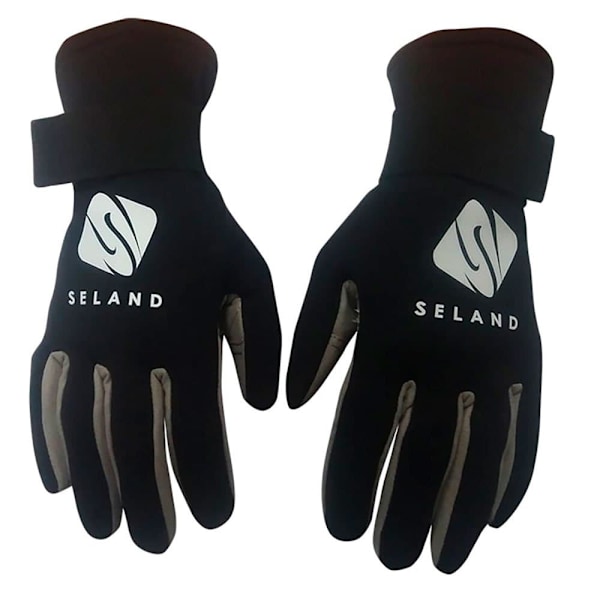 Seland Neoprenhandskar 2 Mm Svart XL
