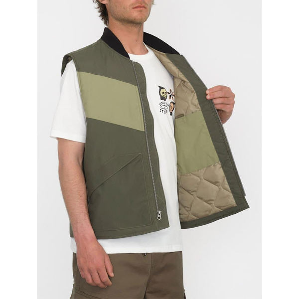 Volcom Prymser Väst Grönt L Man