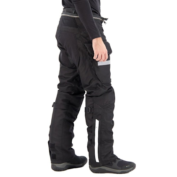 Revit Motorcykelbukser Sand 4 H2o Sort S / Regular Mand