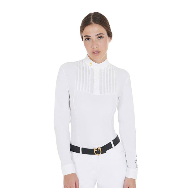 Equestro Cotton Pitkähihainen Polopaita  XL