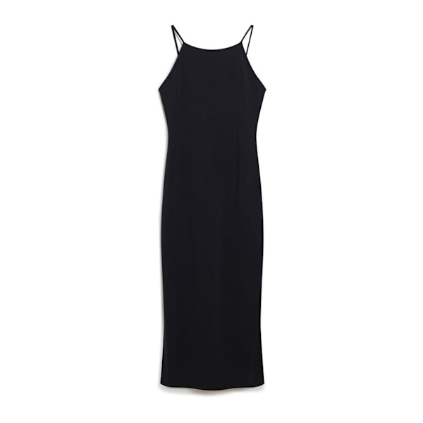 Superdry Lace Back ærmeløs Midikjole Sort XL Kvinde