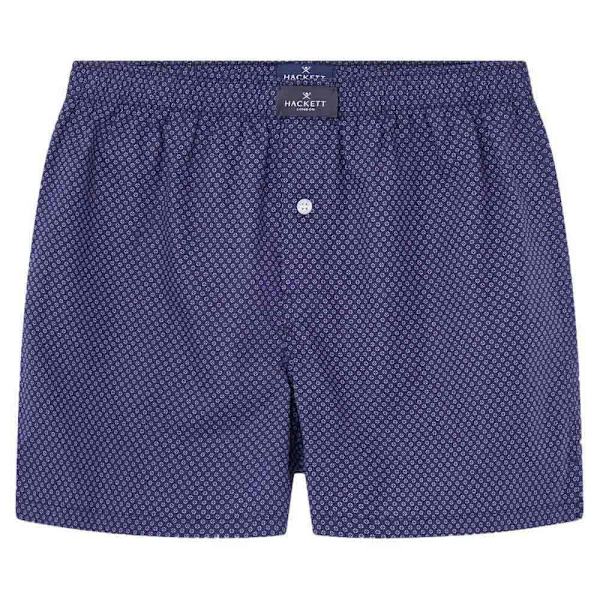 Hackett Boxare Print 2 Enheter Blå XL Man
