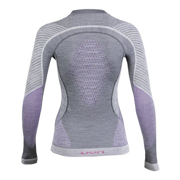 Uyn Fusyon Langærmet Baselayer Grå S-M Kvinde