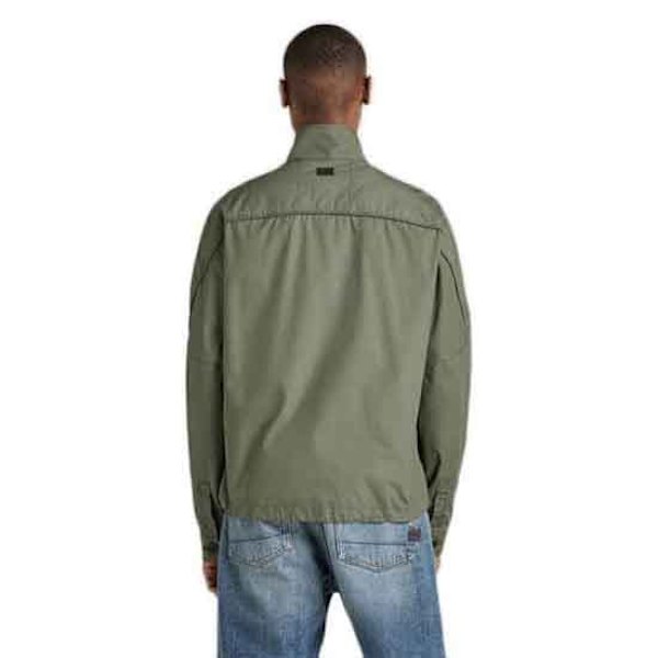 G-star Päällyspaita Long Pocket Track Vihreä M Mies
