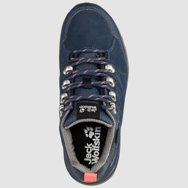 Jack Wolfskin Shoes Refugio Texapore Low Vandringsskor Blå EU 40 Kvinna
