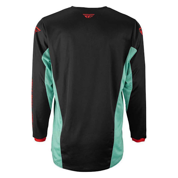 Fly Mx Kinetic Fuel T-shirt Med Lange ærmer Sort 2XL Mand