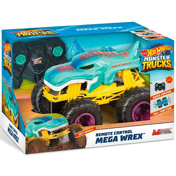 Mondo Auto Laatikko Hot Wheels Radiocontrol Monster 1:24 24x17x16 Cm Kultainen