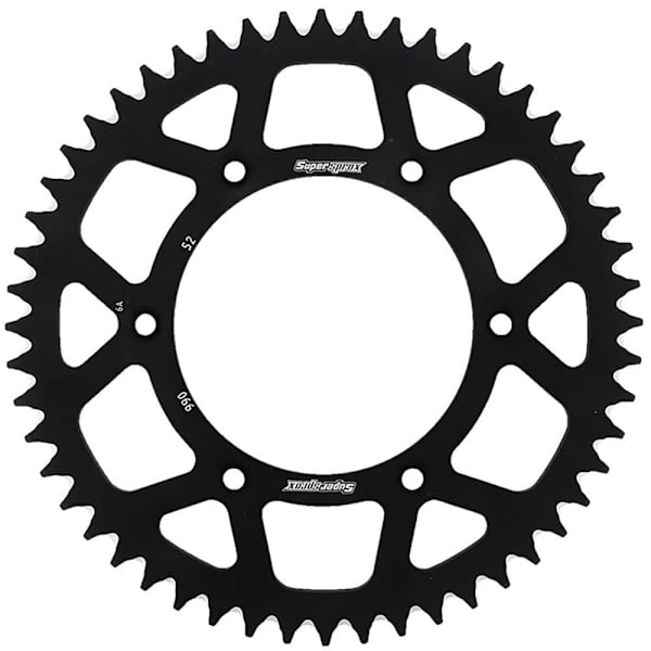 Supersprox Aluminium Ktm 520x52 Ral990x52blk Bagtandhjul Søvfarvet 52t