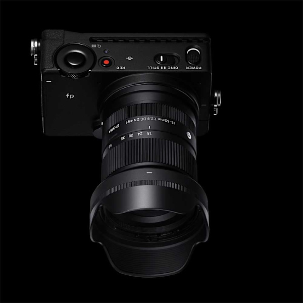 Sigma Photo Objektiv 18-50/2.8 Dc Dn C X-mount Silver