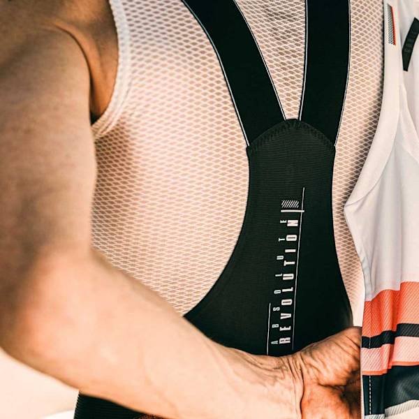 Gobik Bib Shorts Revolution K10 Sort 2XS Mand