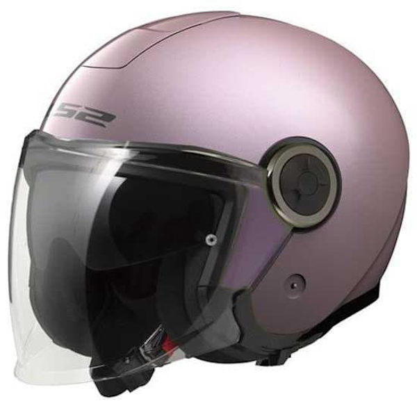 Ls2 Of620 Classy Solid åben Hjelm Rosa M