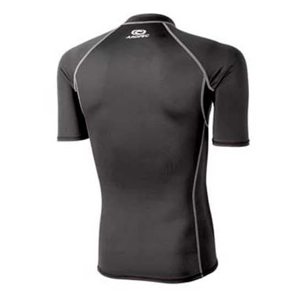 Aropec Lyhythihainen T-paita Compression Short Musta M Mies