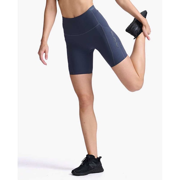 2xu Kort Strumpbyxor Form Stash Hi-rise Blå XL Kvinna