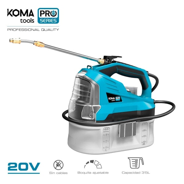 Koma Tools 0 8769 Ingen Batterilansspruta 20v Silver