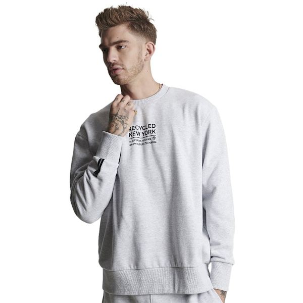 Superdry Sweatshirt Studios Rcycl City Grå M-L Mand