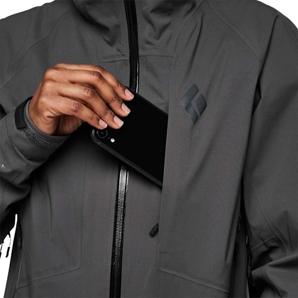 Black Diamond Highline Stretch Shell Jakke Grå XS Kvinde