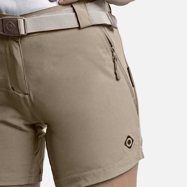 Izas Bielsa Ii Shorts Beige 2XL Kvinna