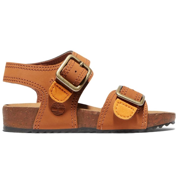 Timberland Castle Island 2 Strap Sandaler För Småbarn Brun EU 21 Pojke