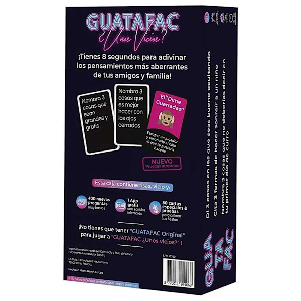 Asmodee Guatafac ¿unos Vicios? Sort