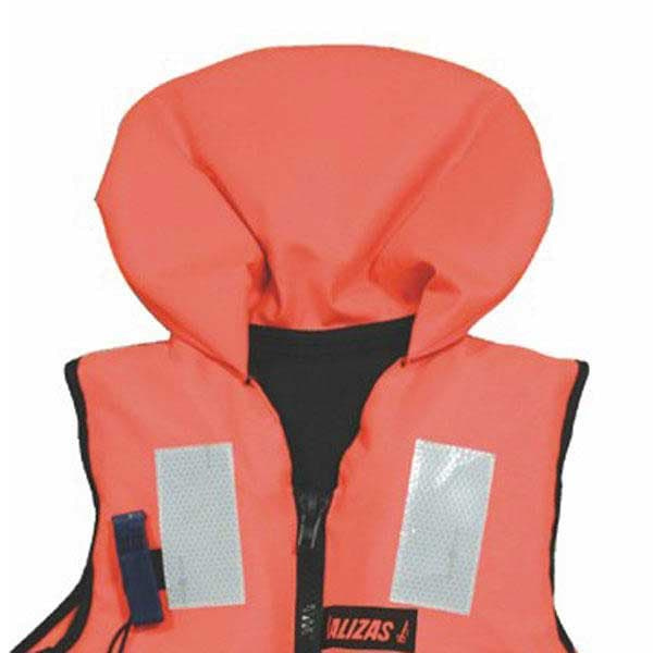 Lalizas Redningsvest 100n Orange 50-70 kg