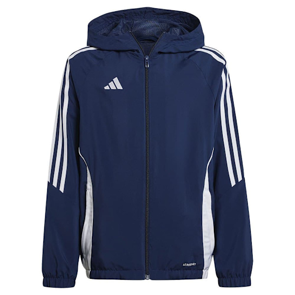 Adidas Tiro24 Windbreaker Jacka Blå 9-10 Years Pojke