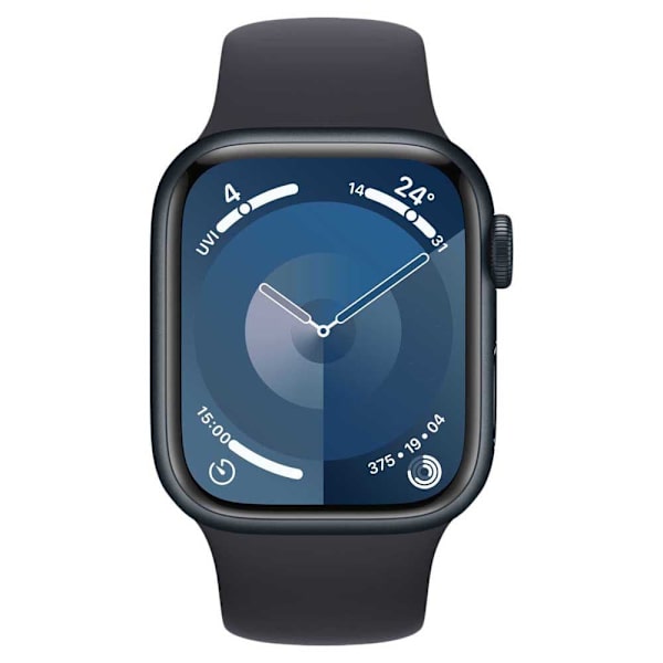 Apple Watch Series 9 Gps+cellular Sport 41 Mm Sort M-L