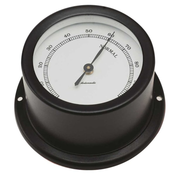 Autonautic Instrumental Nautisk Hygrometer H72n Svart