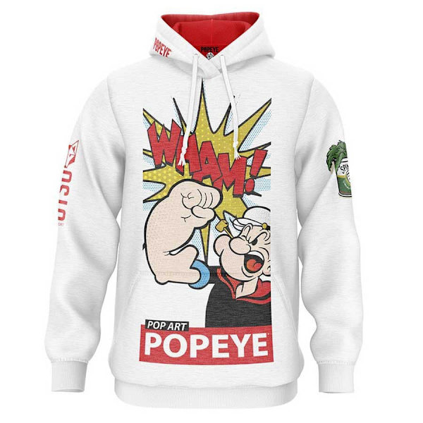 Otso Luvtröja Popeye Pop Art  2XS Man