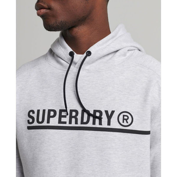 Superdry Luvtröja Code Tech Graphic Vit S Man