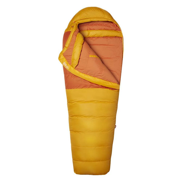 Marmot Sovsäck Lost Coast 0 Gul Regular / Left Zipper