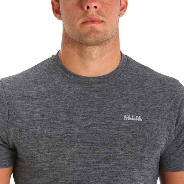 Slam Active Merino T-shirt Grå XS Mand