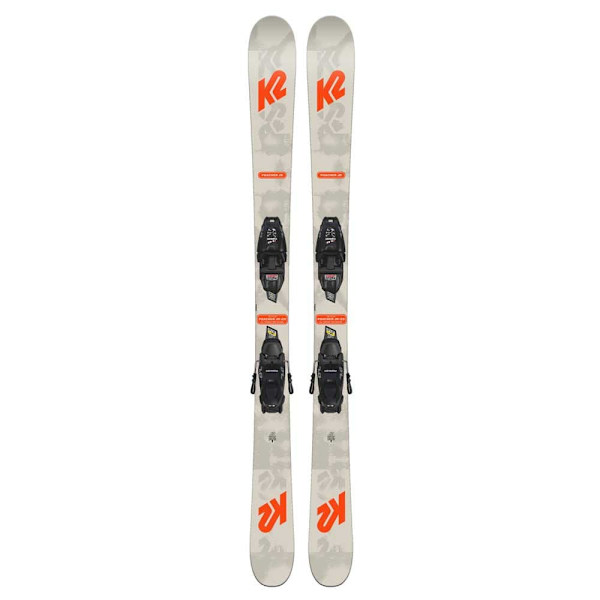 K2 Ungdom Alpine Ski Poacher+fdt 7.0 L Plate Transparent 149