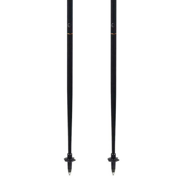 Komperdell Carbon.fxp Trail Pylväät Oranssi,Musta 125 cm