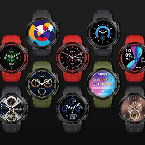 Zeblaze Ares 3 Plus Smartur Sort