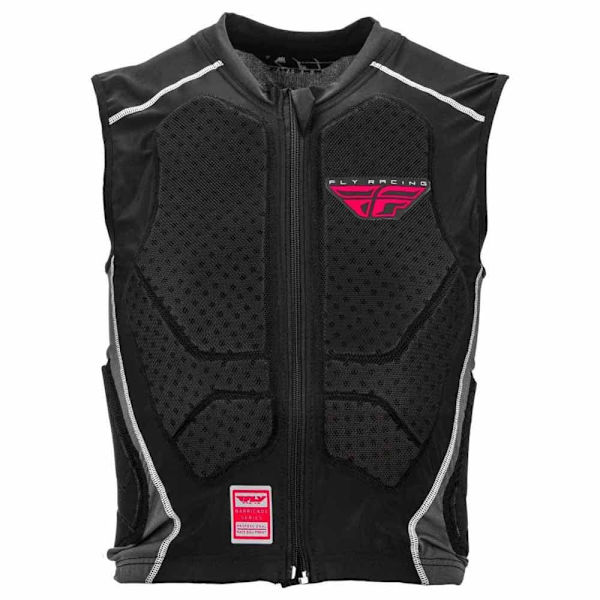 Fly Racing Sweatshirt Med Lynlås Barricade Sort L-XL Mand