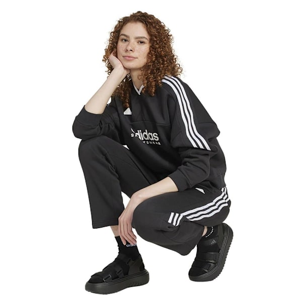 Adidas Tiro Cut 3 Stripes Fleece Joggers Sort M / Regular Kvinde