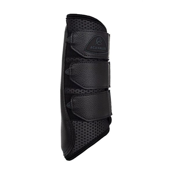 Acavallo Perforated Neoprene Triple Velcro Jännekiinnikkeet  M