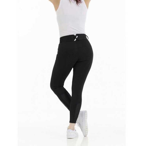 Equitheme Ridbyxor I Silikonsits Claudine Svart 38