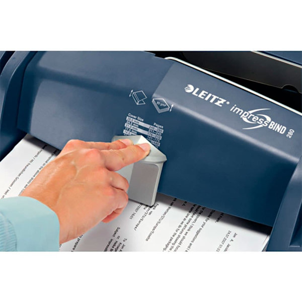 Leitz Elektrisk Pärm Impresbind 280 Blå