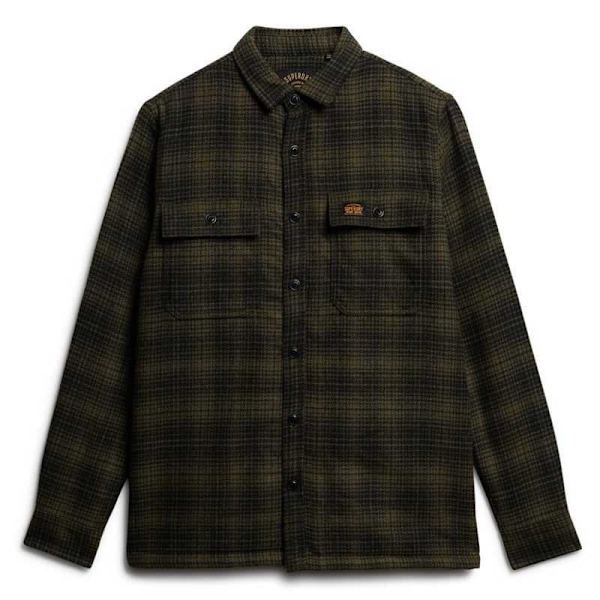 Superdry Wool Miller övertröja Grönt 3XL Man